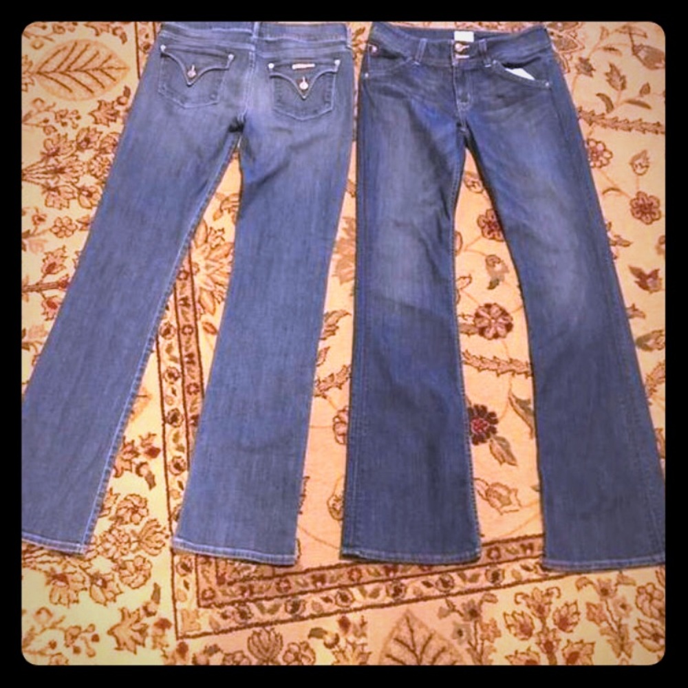Hudson Jeans.  $125 each